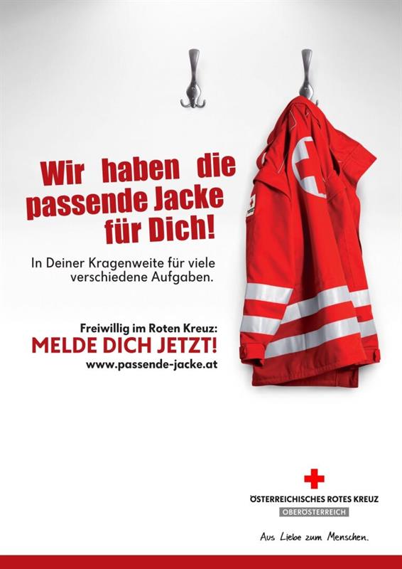 Rotes Kreuz Freistadt - passende Jacke für dich